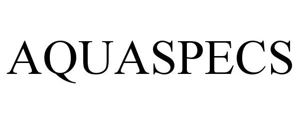 Trademark Logo AQUASPECS