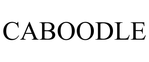 Trademark Logo CABOODLE