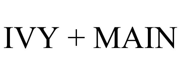 Trademark Logo IVY + MAIN