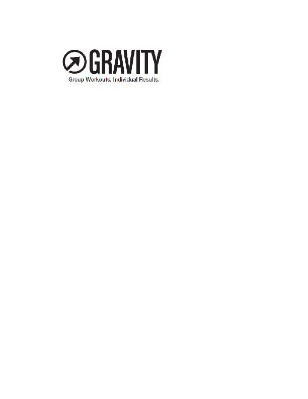  GRAVITY GROUP WORKOUTS INDIVIDUAL RESULTS