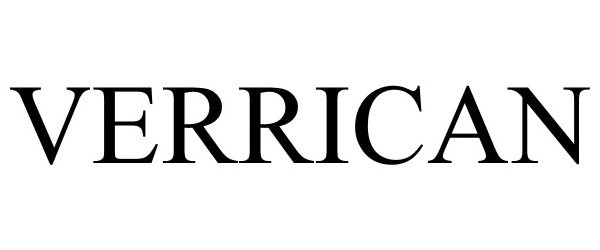 Trademark Logo VERRICAN