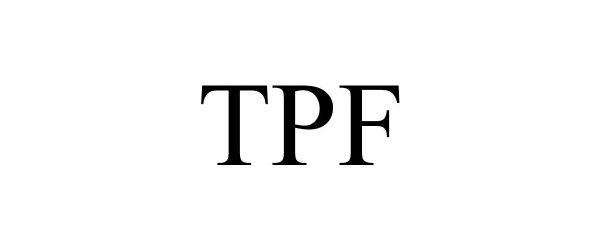 Trademark Logo TPF