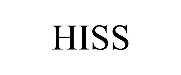 Trademark Logo HISS