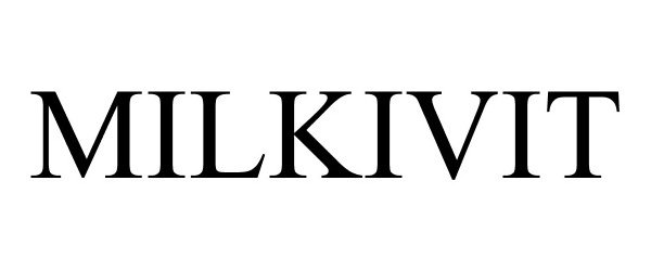Trademark Logo MILKIVIT