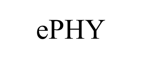 Trademark Logo EPHY