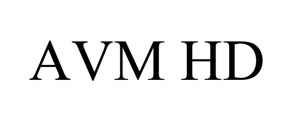 Trademark Logo AVM HD