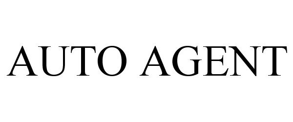 Trademark Logo AUTO AGENT