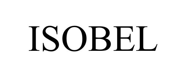 Trademark Logo ISOBEL