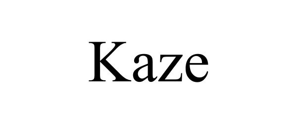 Trademark Logo KAZE
