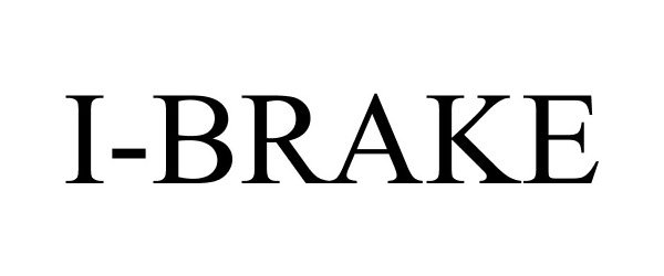 Trademark Logo I-BRAKE