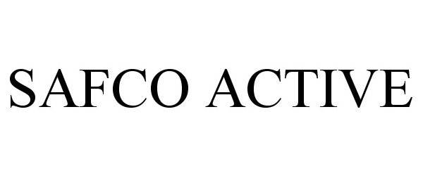 Trademark Logo SAFCOACTIVE