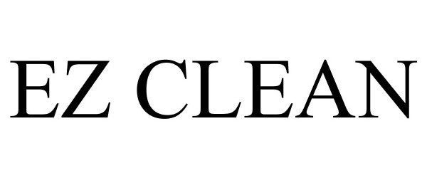 Trademark Logo EZ CLEAN