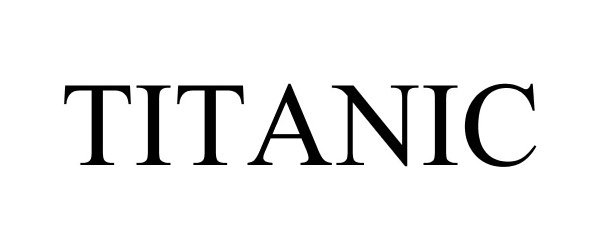 Trademark Logo TITANIC