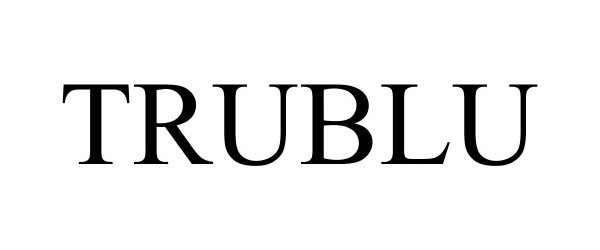 Trademark Logo TRUBLU