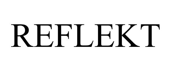 Trademark Logo REFLEKT