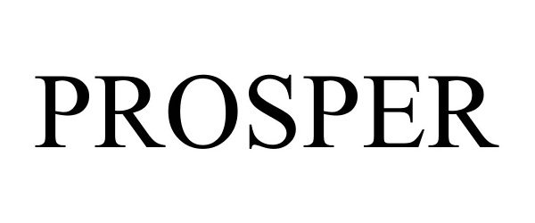 Trademark Logo PROSPER
