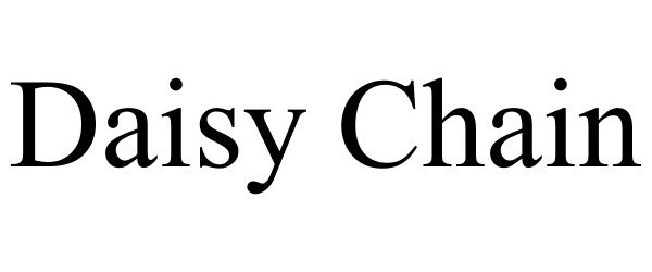 Trademark Logo DAISY CHAIN