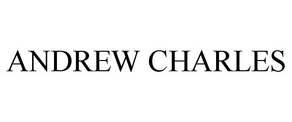 Trademark Logo ANDREW CHARLES