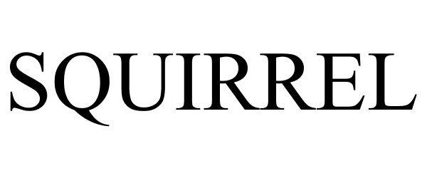 Trademark Logo SQUIRREL