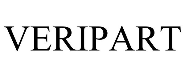 Trademark Logo VERIPART