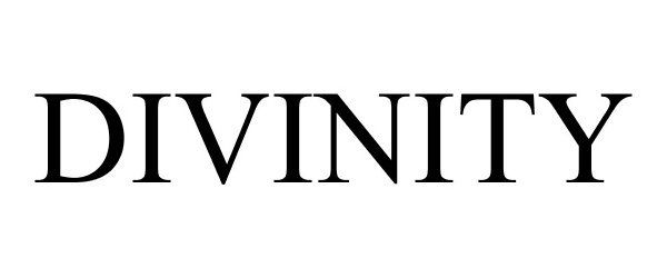 Trademark Logo DIVINITY