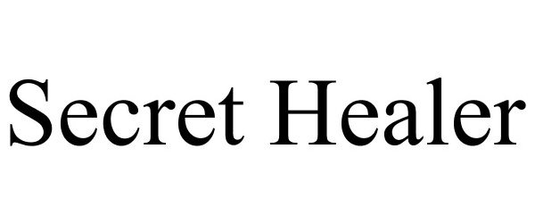 Trademark Logo SECRET HEALER