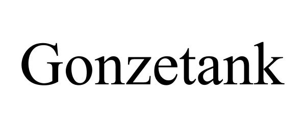 Trademark Logo GONZETANK