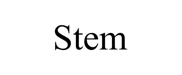 Trademark Logo STEM