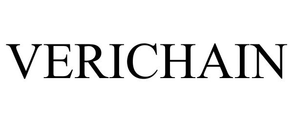 Trademark Logo VERICHAIN