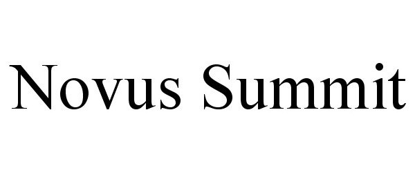  NOVUS SUMMIT