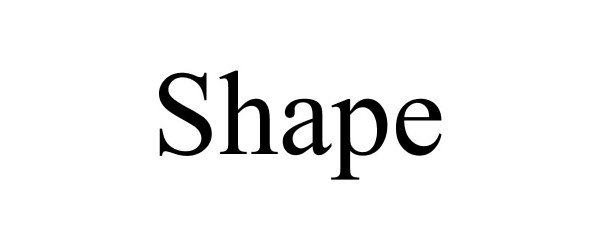 Trademark Logo SHAPE