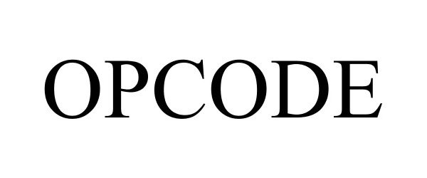 Trademark Logo OPCODE