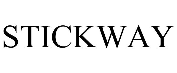 Trademark Logo STICKWAY