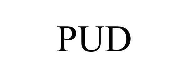 Trademark Logo PUD