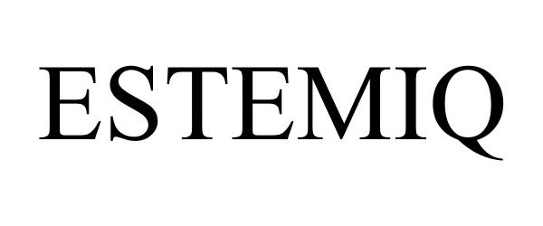 Trademark Logo ESTEMIQ