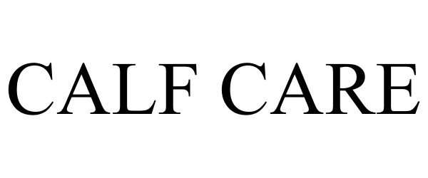 Trademark Logo CALF CARE