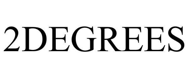 Trademark Logo 2DEGREES