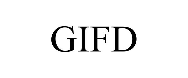 Trademark Logo GIFD