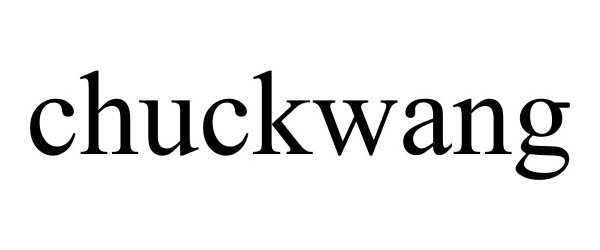 Trademark Logo CHUCKWANG