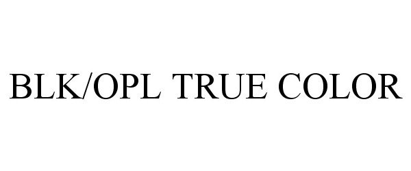 Trademark Logo BLK/OPL TRUE COLOR