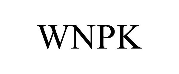 Trademark Logo WNPK