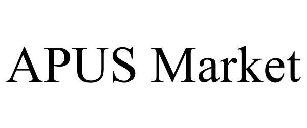 Trademark Logo APUS MARKET