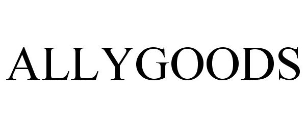 Trademark Logo ALLYGOODS