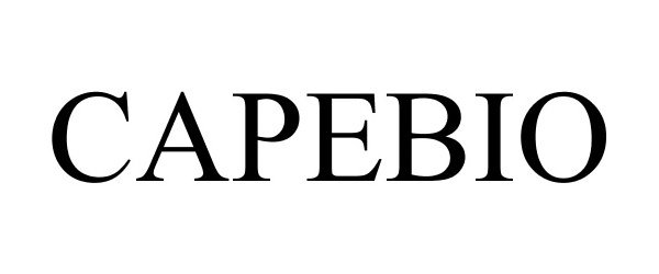 Trademark Logo CAPEBIO