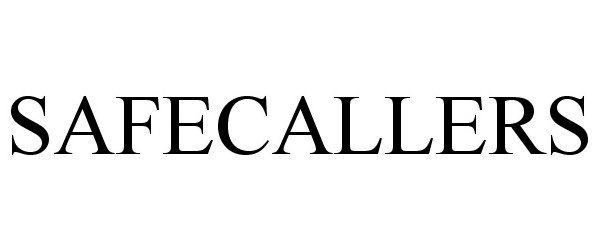 Trademark Logo SAFECALLERS