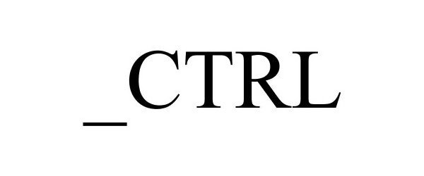 Trademark Logo CTRL