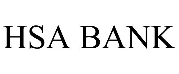 Trademark Logo HSA BANK