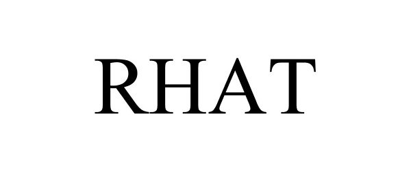 Trademark Logo RHAT