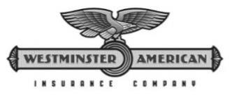 Trademark Logo WESTMINSTER AMERICAN INSURANCE COMPANY