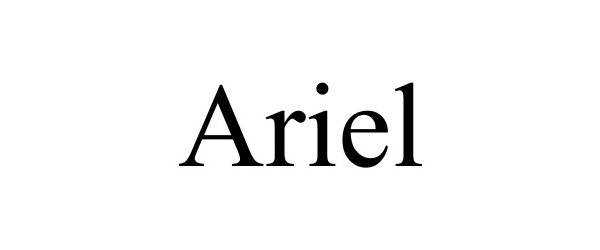 Trademark Logo ARIEL